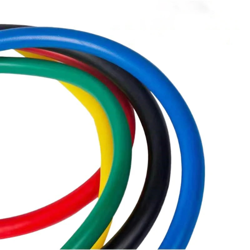 120cm level 5 elastic exercise tube for chest expansion and muscle training - product image