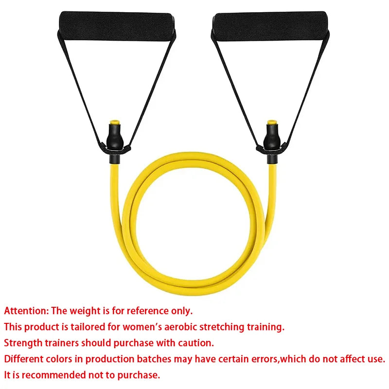 120cm level 5 elastic exercise tube for chest expansion and muscle training - product image