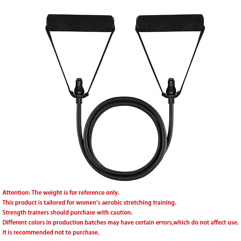 120cm level 5 elastic exercise tube for chest expansion and muscle training - product image