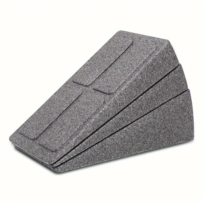 3pcs adjustable non-slip squat wedge blocks for deadlift and stretching - product image