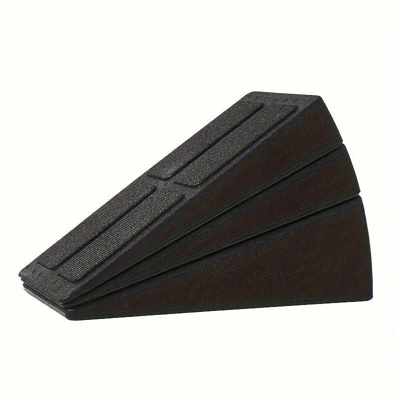 3pcs adjustable non-slip squat wedge blocks for deadlift and stretching - product image