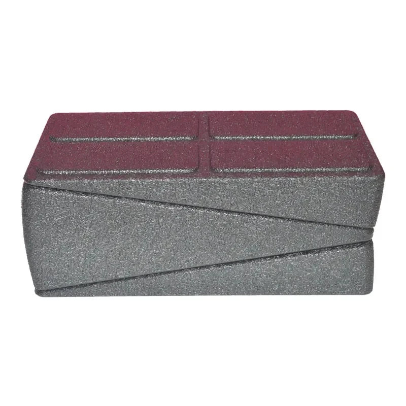 3pcs adjustable non-slip squat wedge blocks for deadlift and stretching - product image
