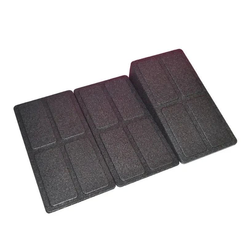 3pcs adjustable non-slip squat wedge blocks for deadlift and stretching - product image