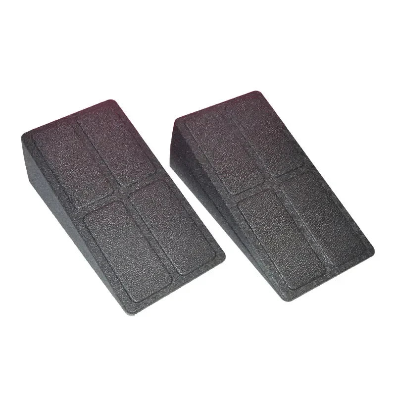 3pcs adjustable non-slip squat wedge blocks for deadlift and stretching - product image