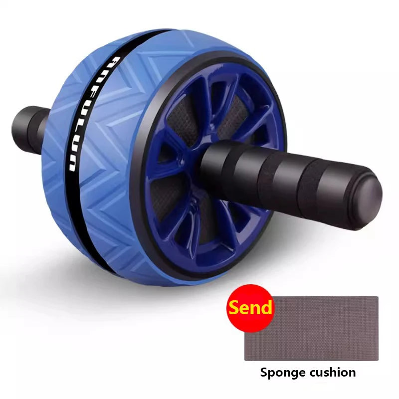 Abs abdominal wheel roller with non-slip handles for home strength training - product image