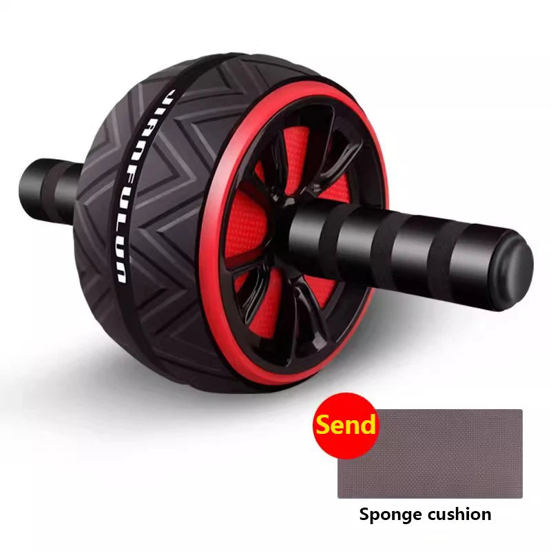 Abs abdominal wheel roller with non-slip handles for home strength training - product image