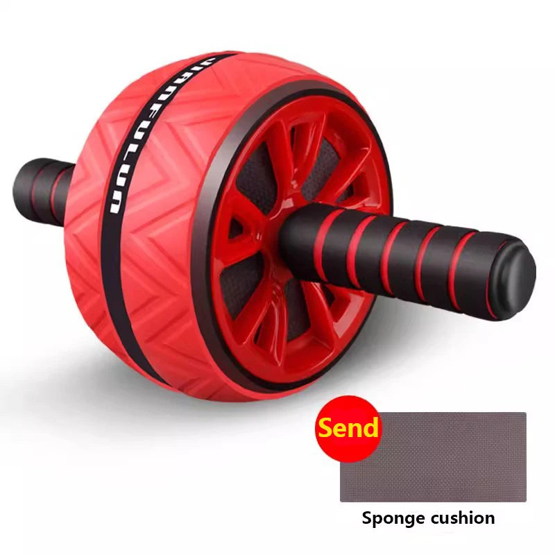 Abs abdominal wheel roller with non-slip handles for home strength training - product image