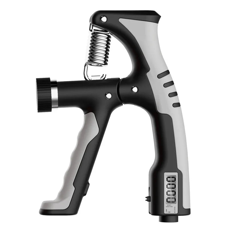 Adjustable electronic hand grip with counting and strength training - product image