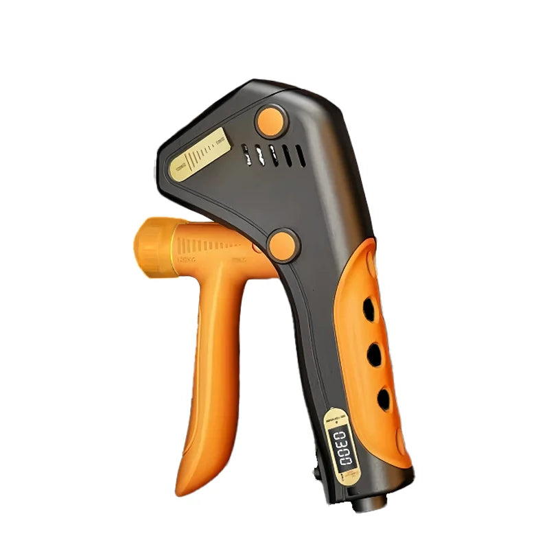 Adjustable grip strengthener with electronic counter and wear-resistant handle - product image
