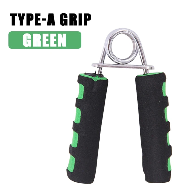 Adjustable hand grip strengthener with mechanical counter 5-60kg resistance - product image