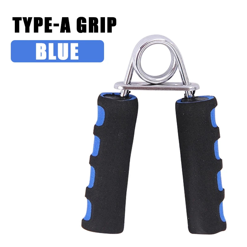 Adjustable hand grip strengthener with mechanical counter 5-60kg resistance - product image