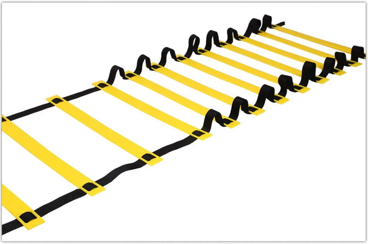 Adjustable nylon agility ladder for speed and coordination training - product image