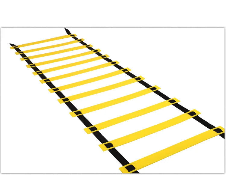 Adjustable nylon agility ladder for speed and coordination training - product image