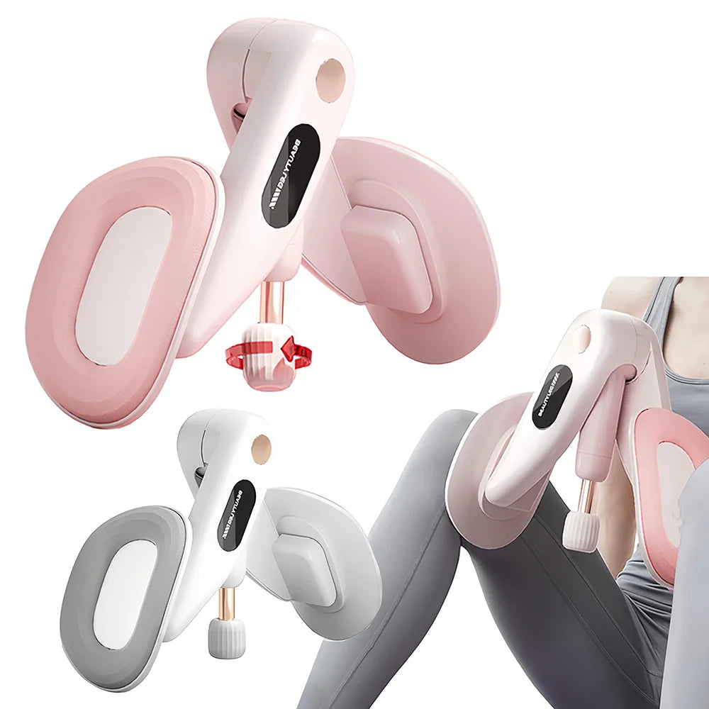Adjustable thigh master with 360° rotation and resistance for muscle training - product image