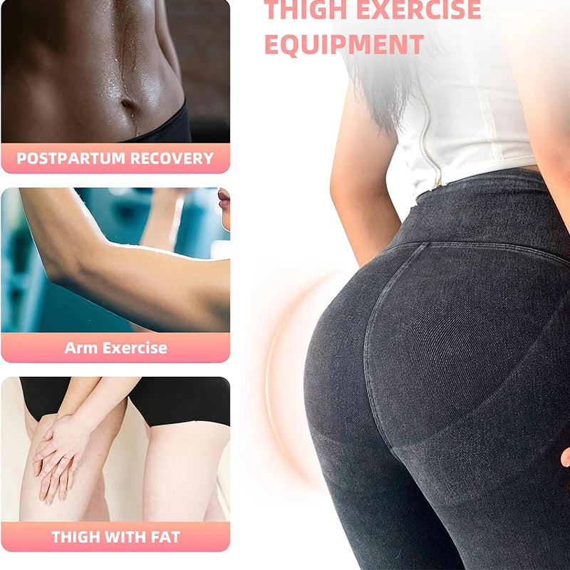 Adjustable thigh master with 360° rotation and resistance for muscle training - product image