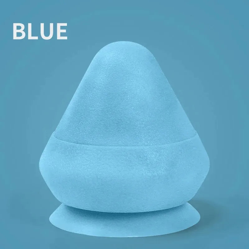 Adsorption silicone fascia massage ball with suction base for full body use - product image