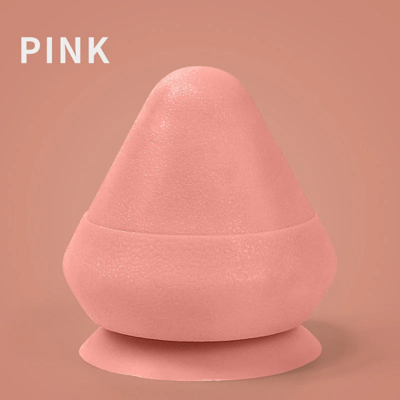 Adsorption silicone fascia massage ball with suction base for full body use - product image