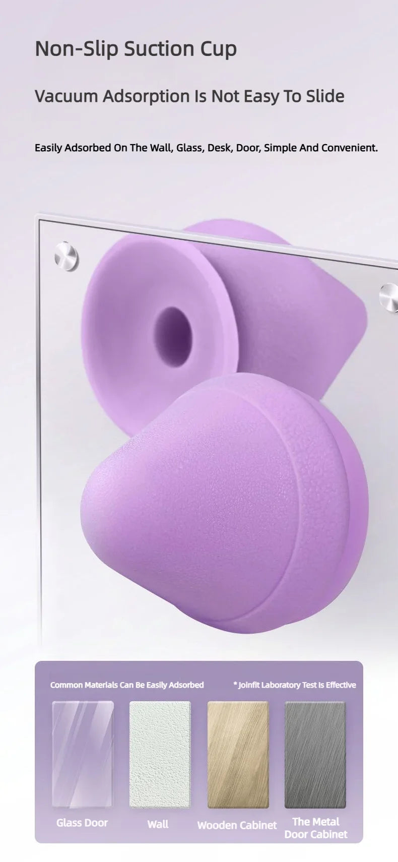Adsorption silicone fascia massage ball with suction base for full body use - product image