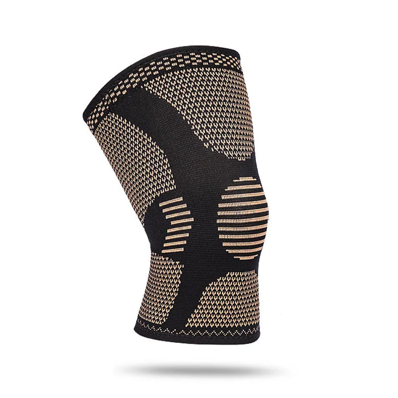 Copper compression knee brace with 3d weave technology for joint pain relief - product image