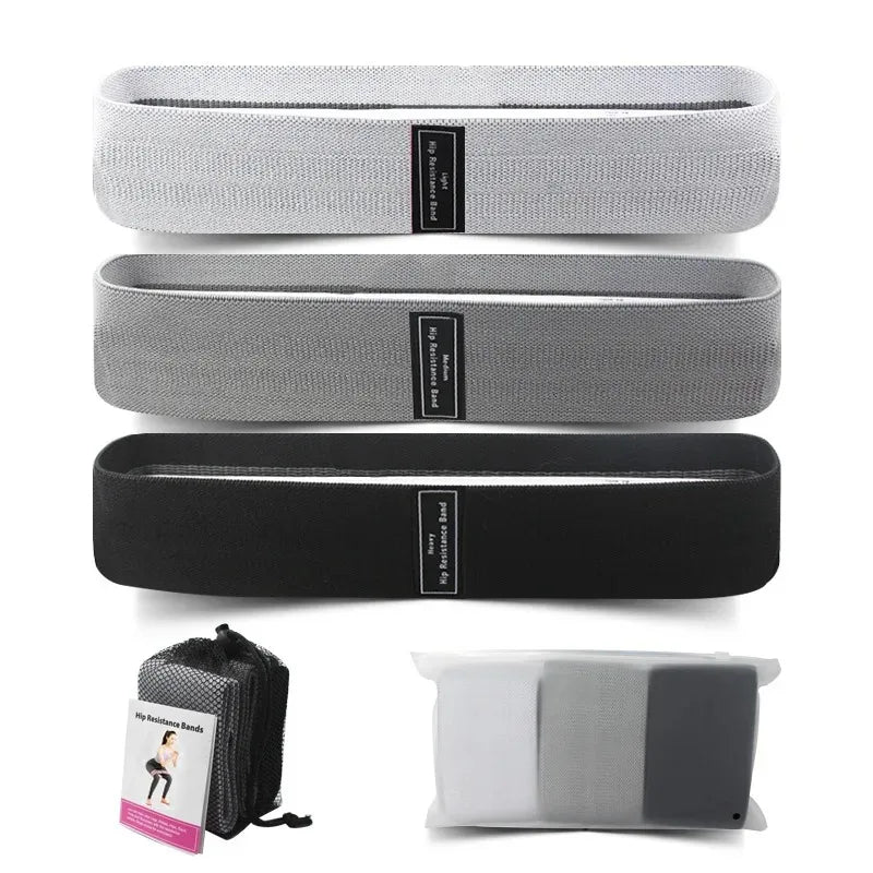 Crochet gradient color resistance band for deep squat and buttocks shaping - product image