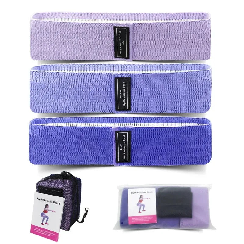 Elastic yoga rally belt for hip training with resistance and deep squat support - product image