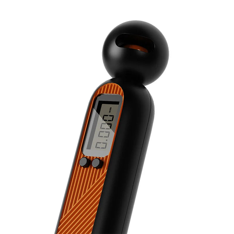 Electronic counting jump rope with 360° rotation and adjustable length - product image