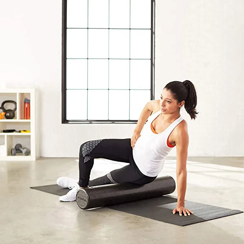 Epp foam roller for yoga and fitness muscle massage and pain relief - product image