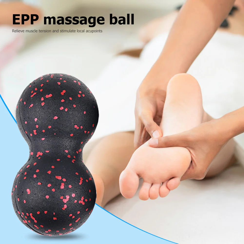 Epp peanut shape massage ball for muscle relaxation and fascia release therapy - product image