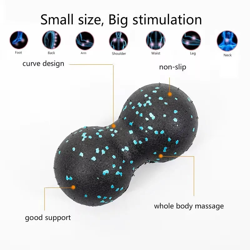 Epp peanut shape massage ball for muscle relaxation and fascia release therapy - product image