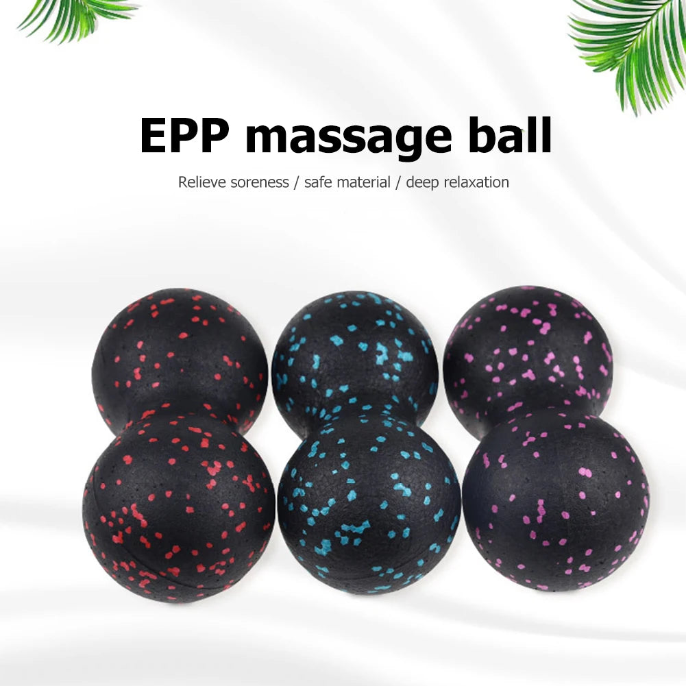 Epp peanut shape massage ball for muscle relaxation and fascia release therapy - product image