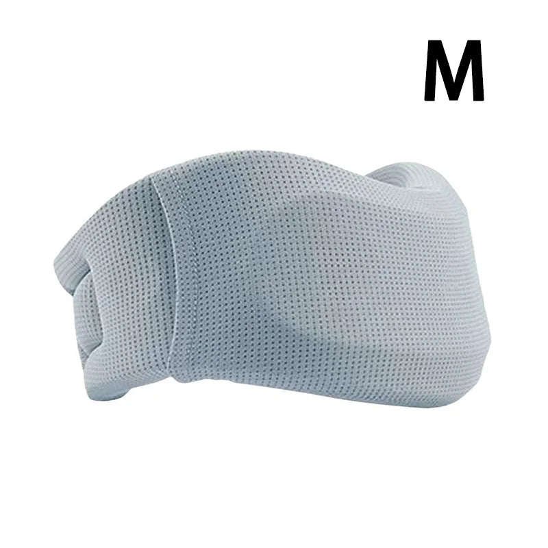 Ergonomic neck brace with front support and rear traction for posture correction - product image