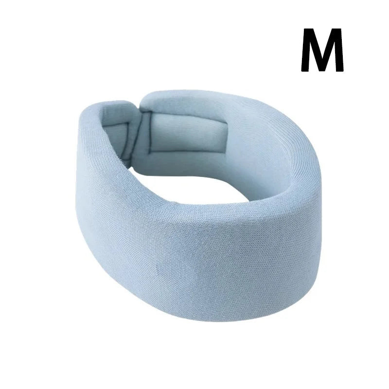 Ergonomic neck brace with front support and rear traction for posture correction - product image