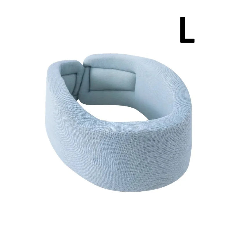 Ergonomic neck brace with front support and rear traction for posture correction - product image