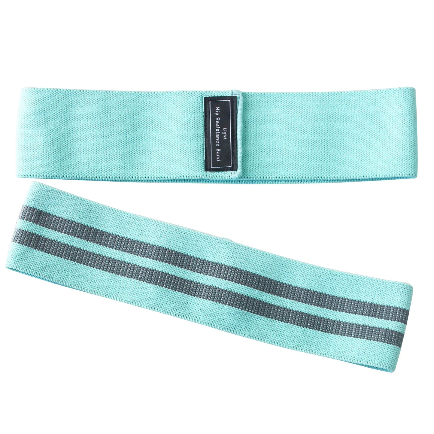Fabric booty bands set with non-slip thick elastic for squats and hip workouts - product image