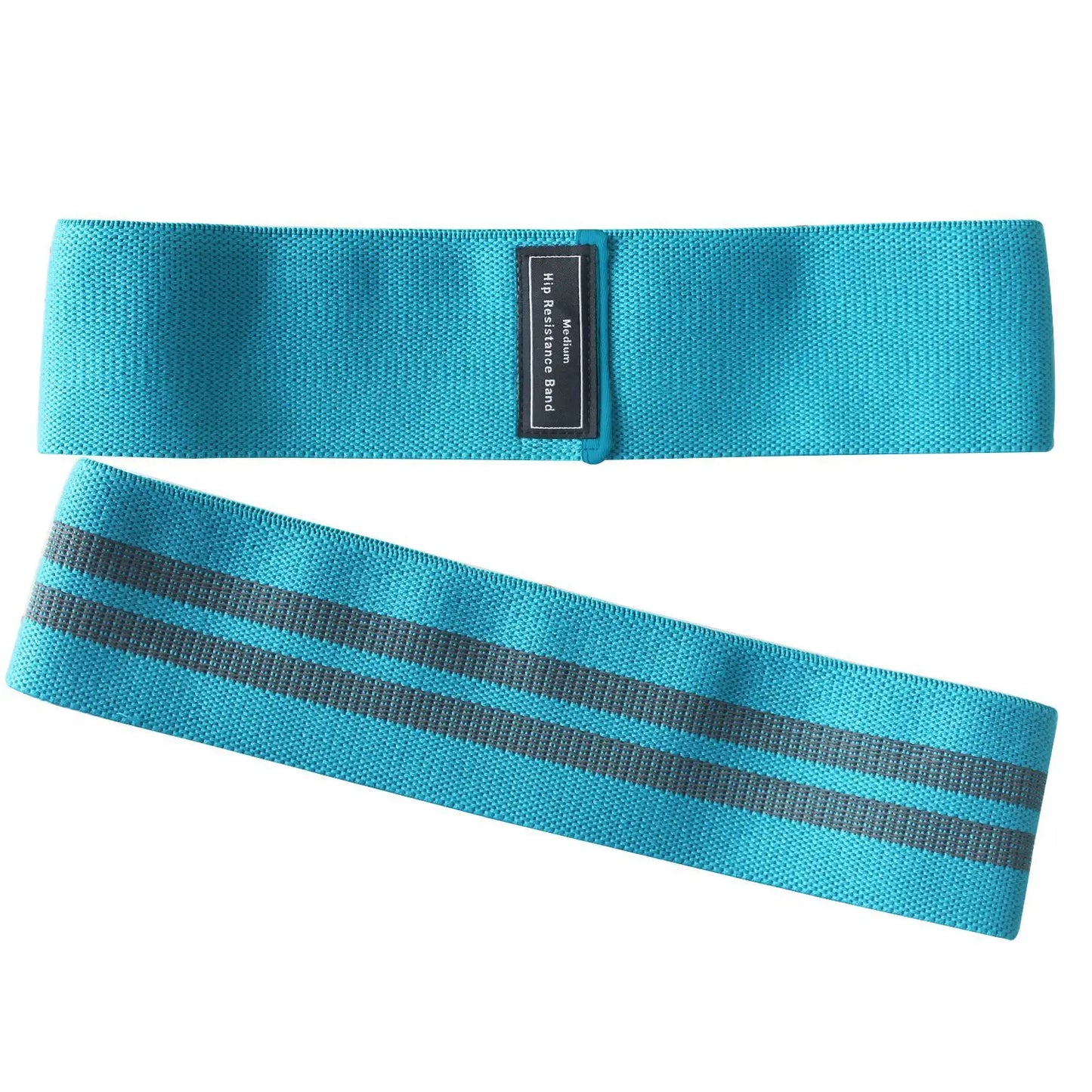 Fabric booty bands set with non-slip thick elastic for squats and hip workouts - product image