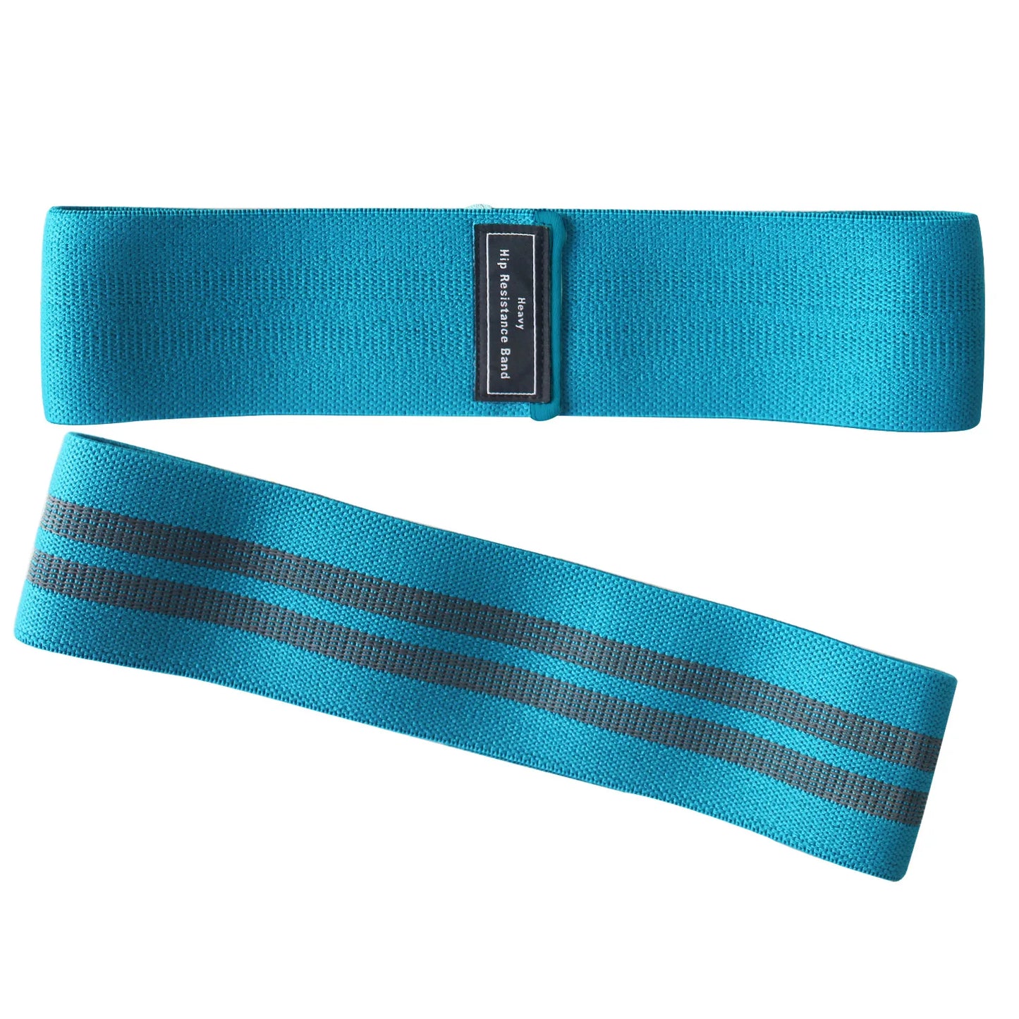 Fabric booty bands set with non-slip thick elastic for squats and hip workouts - product image