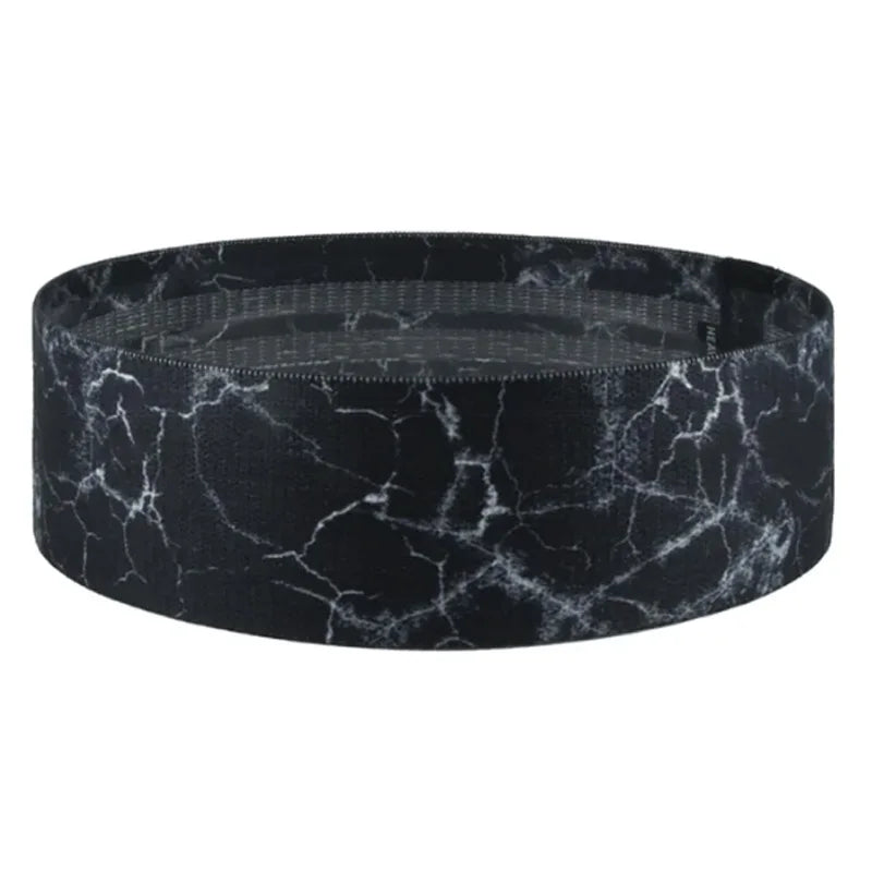 Fabric squat loop resistance bands with anti-slip grip for fitness and yoga training - product image