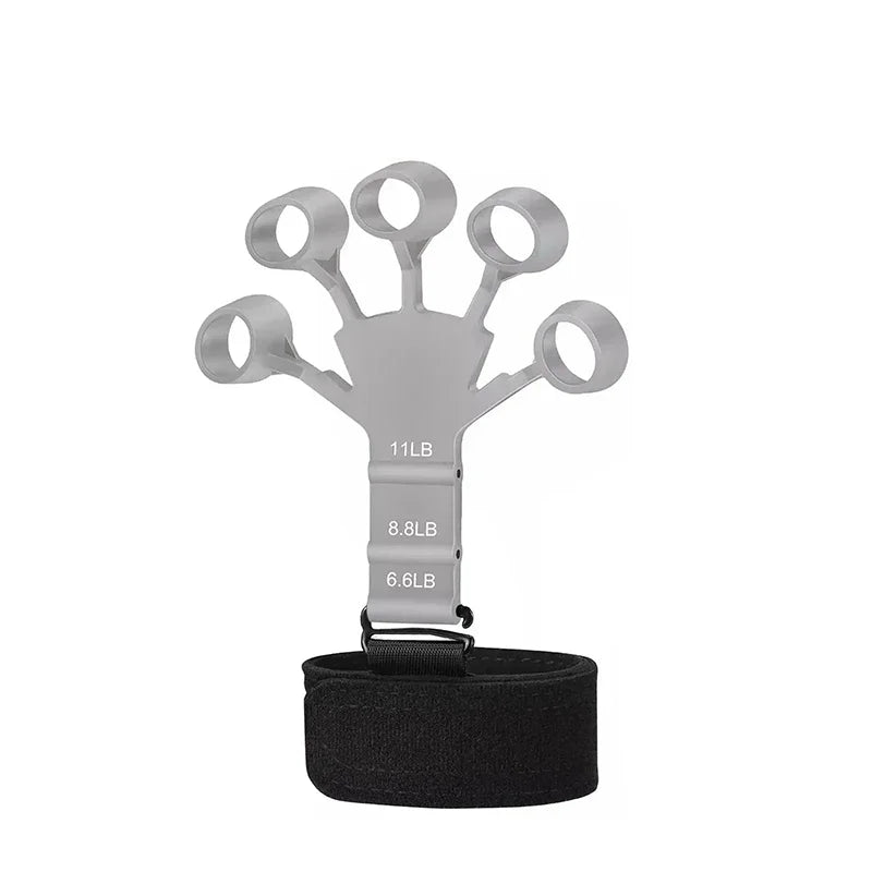 Finger gripper exerciser with 6 resistance levels for hand strength training - product image
