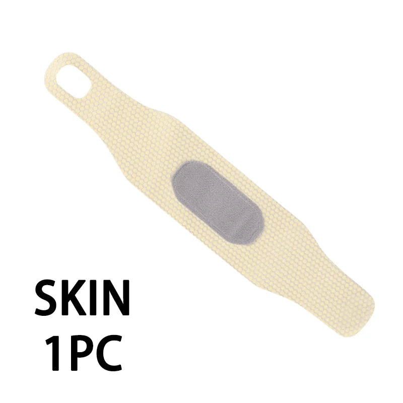 Fixed spandex sport wrist guard with fastener tape and adjustable support - product image
