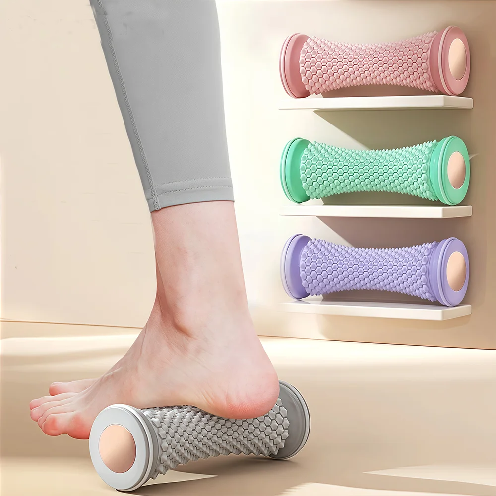 Foot massage roller with pvc and tpr material for muscle relaxation - product image