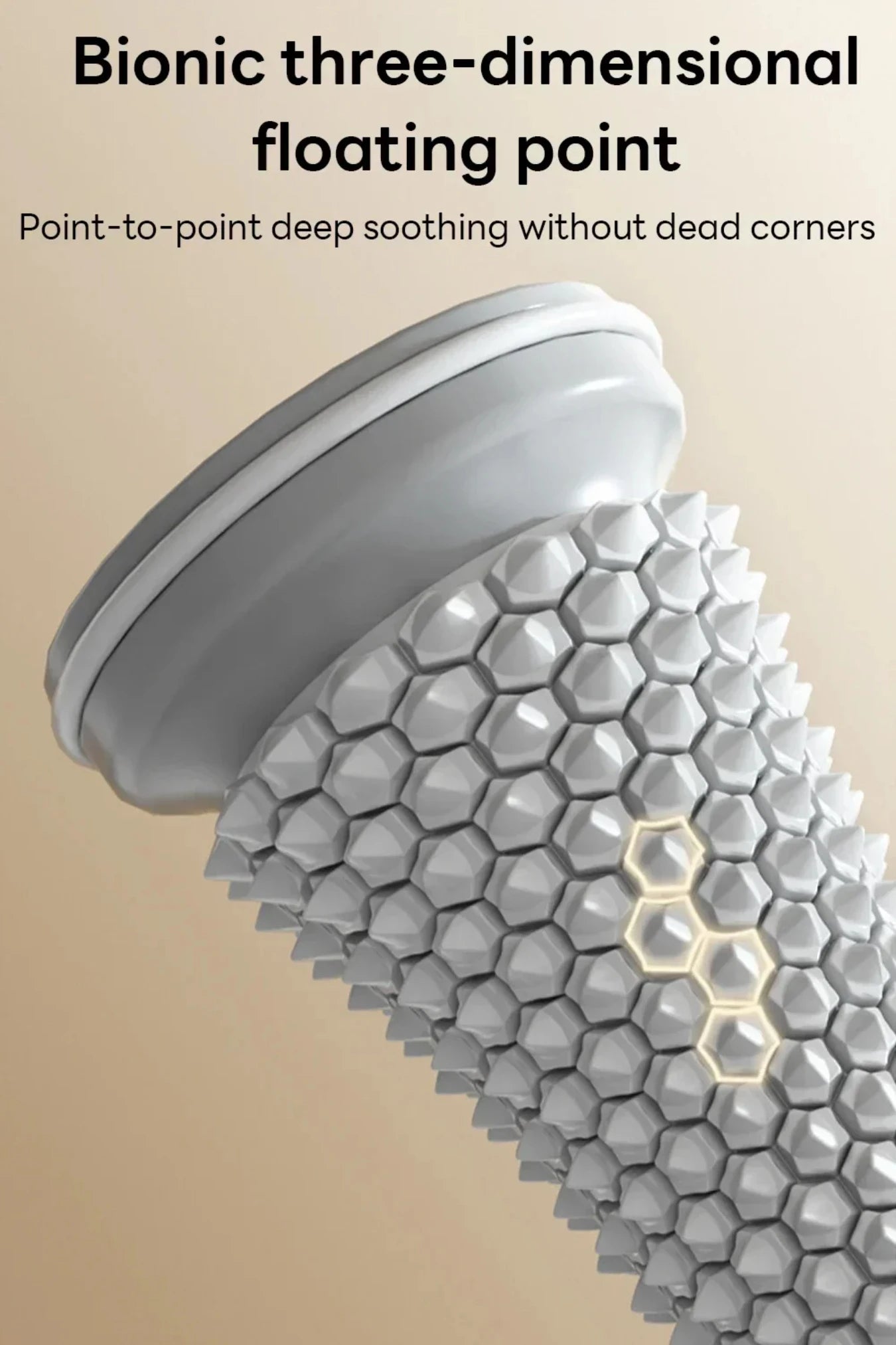Foot massage roller with pvc and tpr material for muscle relaxation - product image