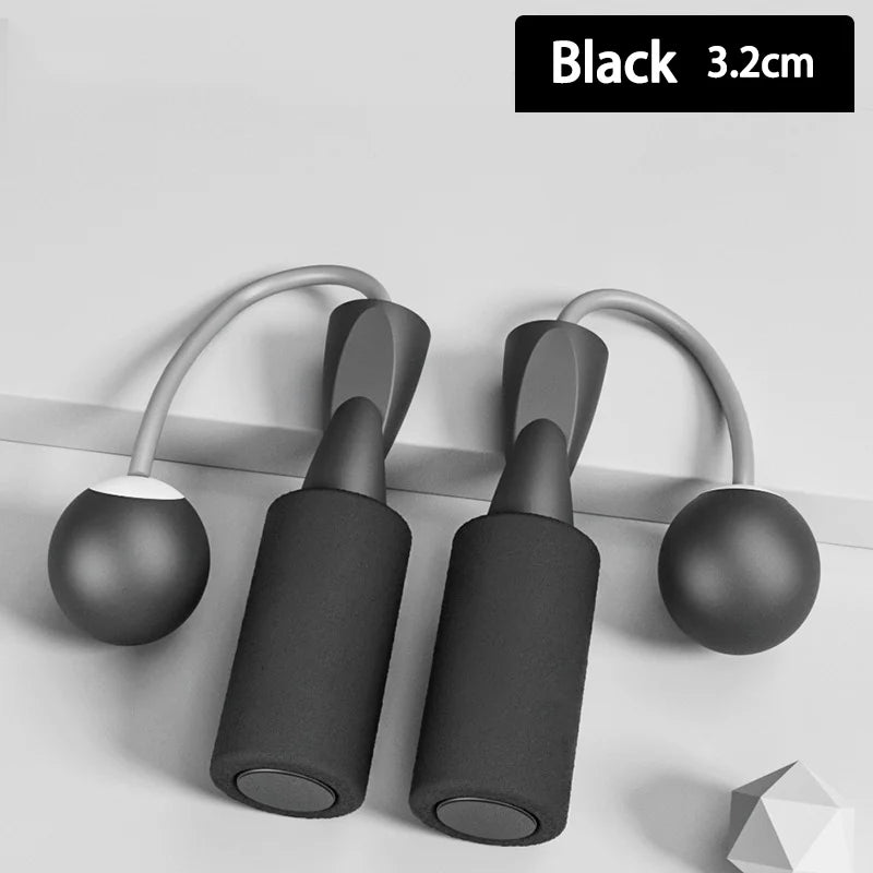 Heavy duty cordless skipping rope with weighted ball for indoor fitness training - product image