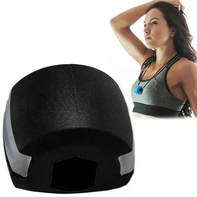 Jawline exerciser silicone fitness ball for facial muscle training - product image