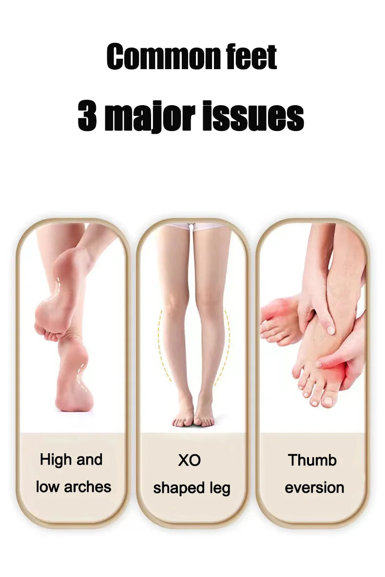 Leg toes and arch trainer with thumb valgus corrector and anti-slip design - product image