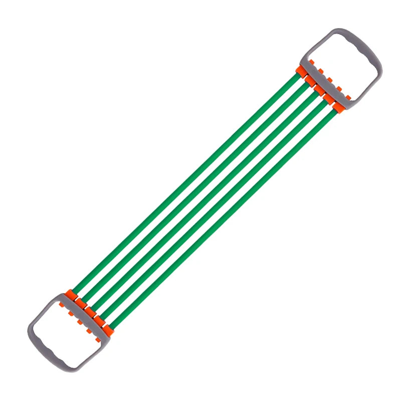 Male shoulder expander with removable rubber tubes for strength training - product image