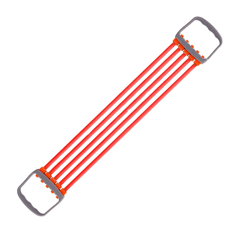 Male shoulder expander with removable rubber tubes for strength training - product image