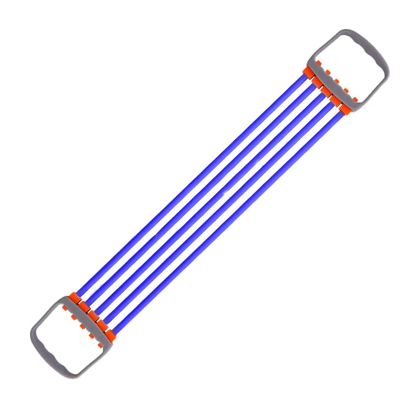 Male shoulder expander with removable rubber tubes for strength training - product image