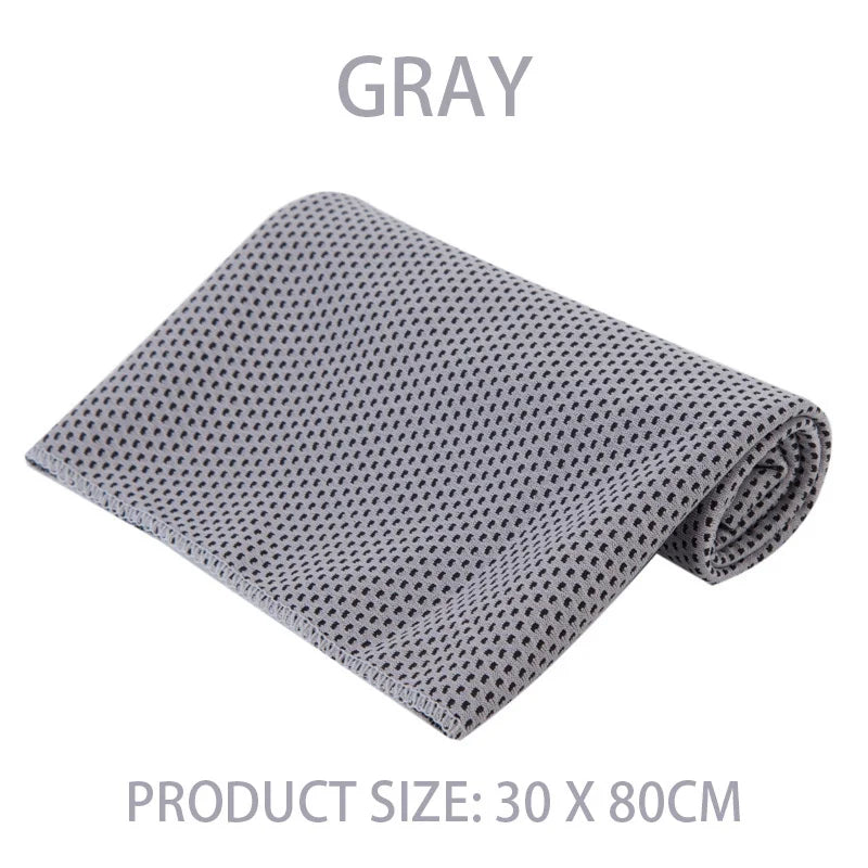 Microfiber quick-dry sports cooling towel for outdoor and fitness use - product image