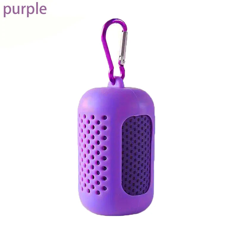 Microfiber quick-dry sports cooling towel for outdoor and fitness use - product image