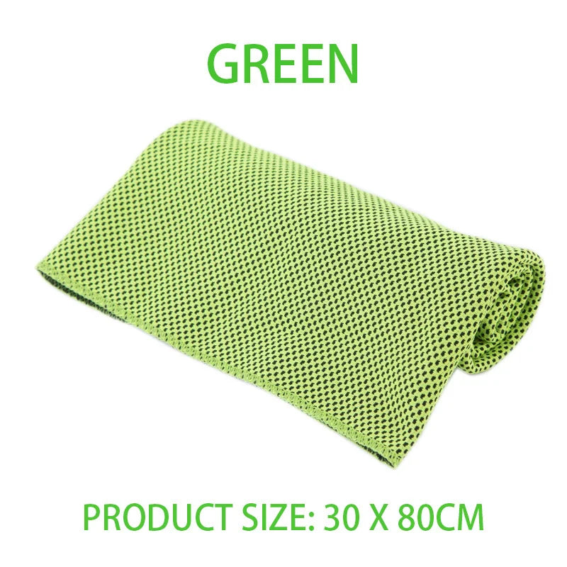 Microfiber quick-dry sports cooling towel for outdoor and fitness use - product image